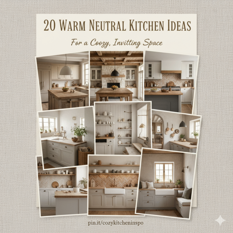 20 Warm Neutral Kitchen Ideas for a Cozy, Inviting Space