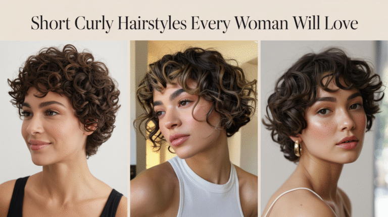 19 Short Curly Hairstyles Every Woman Will Love