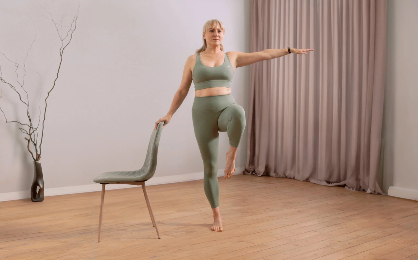 30 Free Printable Chair Yoga Poses for Seniors to Improve Flexibility ...
