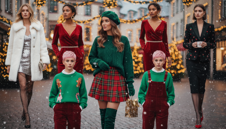17 Cute Christmas Outfits for Women (Festive, Cozy & Stylish Looks You’ll Love)