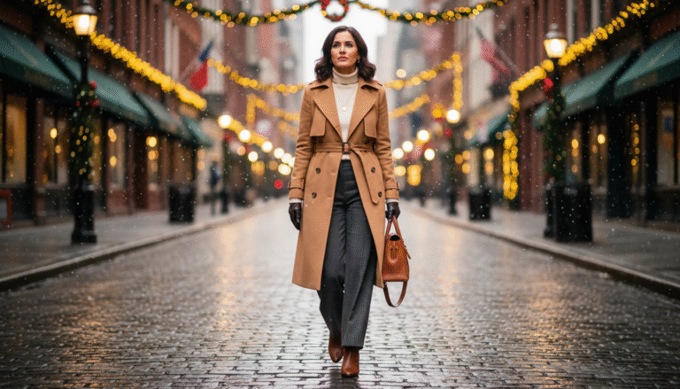 17 New York in December Outfit Ideas for Women