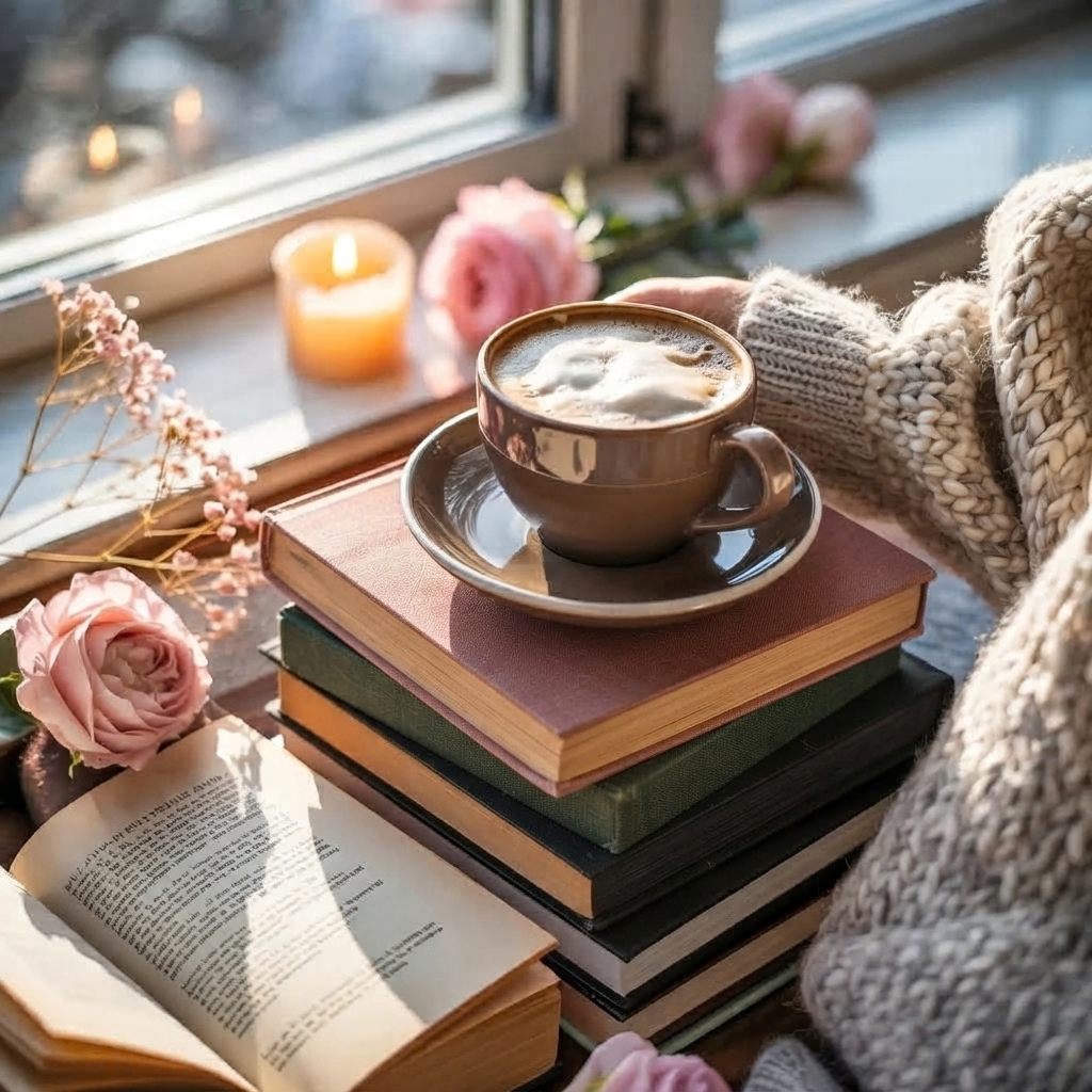 Warm Winter Coffee & Book Ritual
