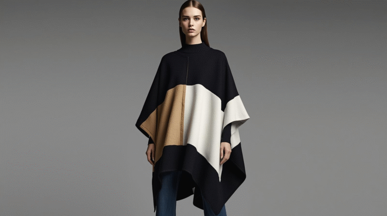 17 Poncho Outfits for Women: Stylish, Warm & Effortlessly Modern Looks