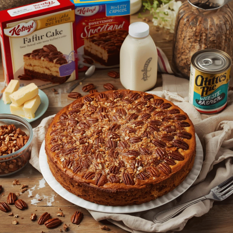 Pecan Pie Dump Cake Recipe: A Delicious Twist on the Classic Dessert