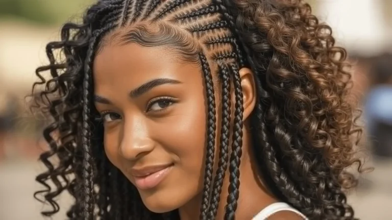 15 Fulani Braids With Curls on Natural Hair: Stunning Styles You Need to Try in 2025
