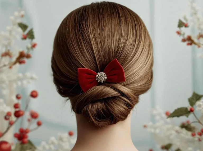 15 Updo Christmas Hairstyles to Try This Holiday Season