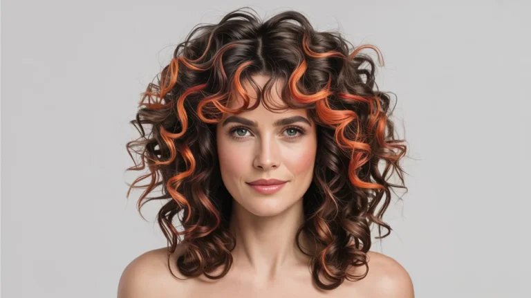 17 Eye-catching Dark Brown Curly Hair Ideas