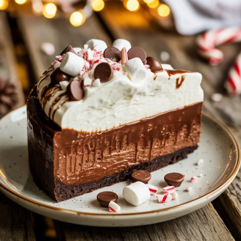 hot chocolate cheesecake recipe for winter desserts