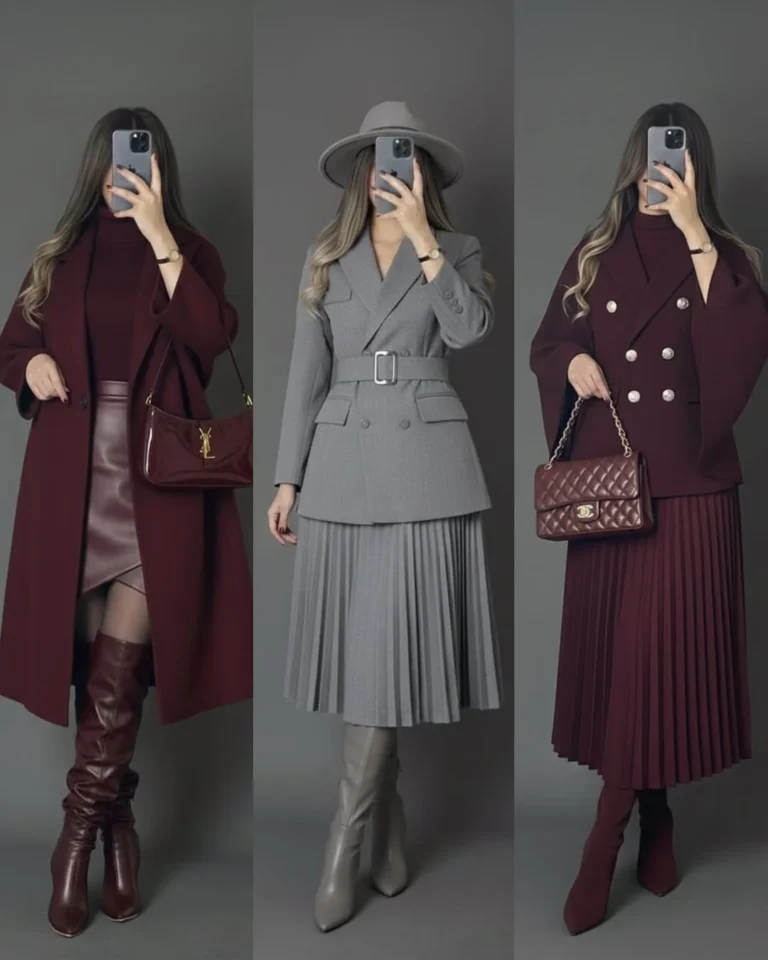 21 Classy Black and White Winter Outfit Inspiration