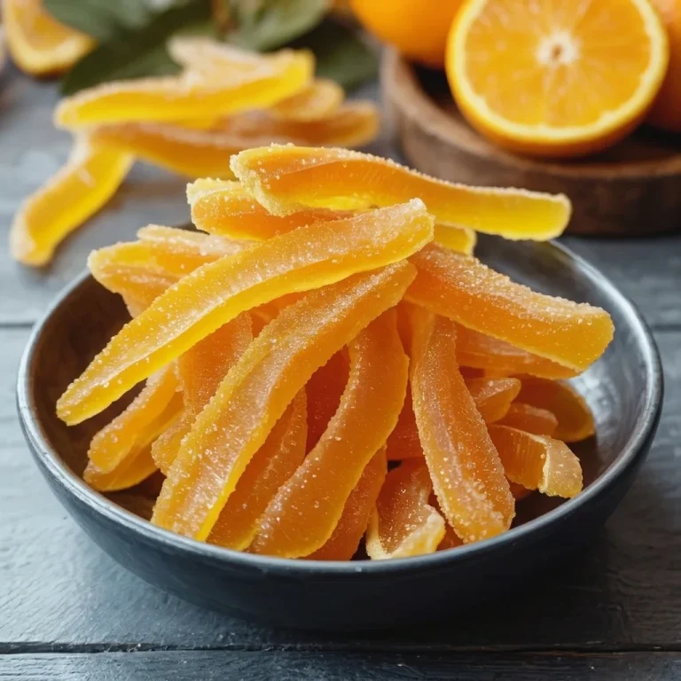 How to Make Candied Orange Peel Recipe