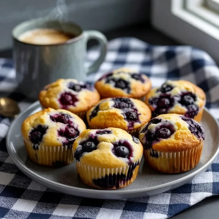 Easy Healthy Blueberry Muffins Recipe
