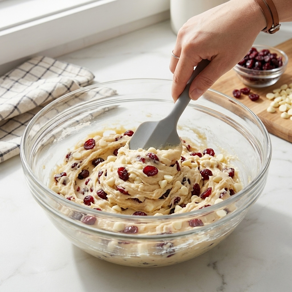 Make the Base for Cranberry Bliss Bars
