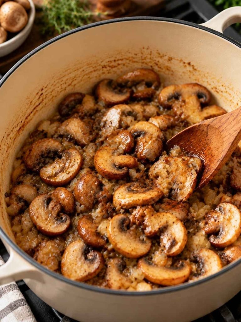 Step 2: Cook the Mushrooms Until Golden