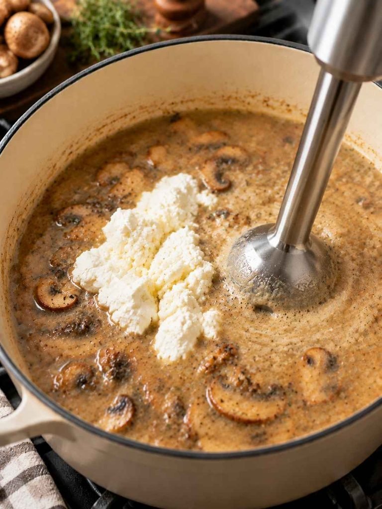 Step 4: Blend With Cottage Cheese