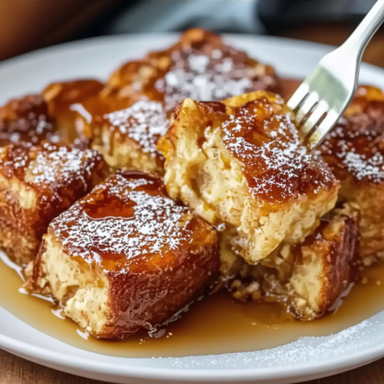 Healthy Overnight French Toast Casserole Recipe