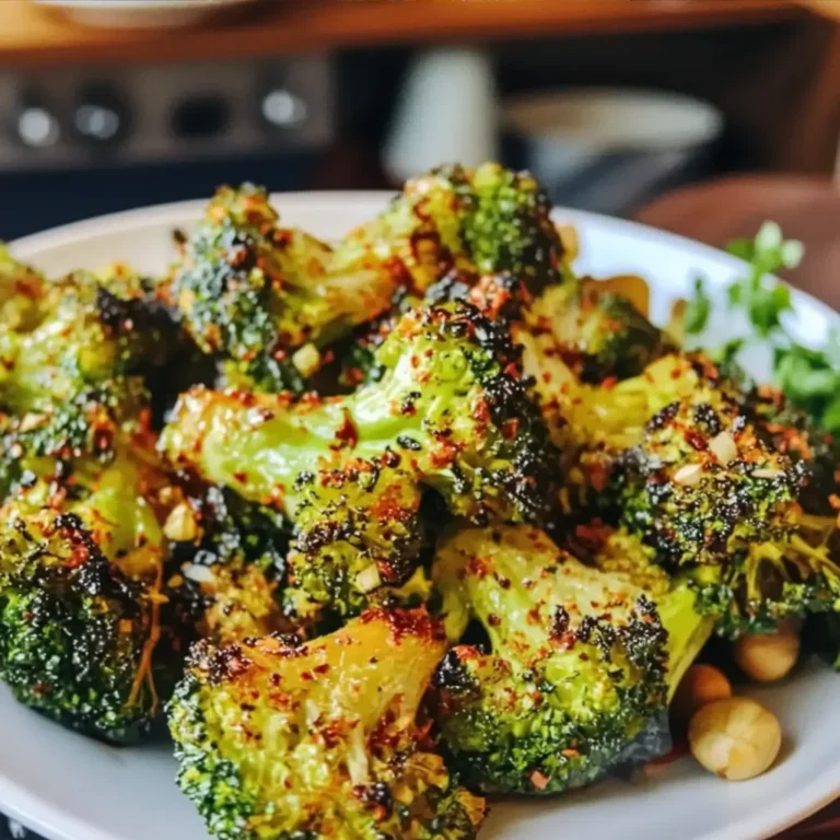 Crispy Air Fryer Broccoli Recipe