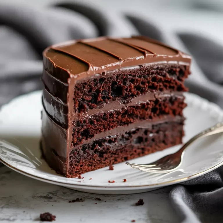 Moist Chocolate Cake Recipe – Homemade & Easy!