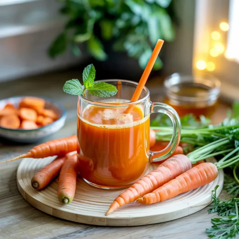 Fresh Carrot Juice Recipe: A Healthy and Refreshing Drink