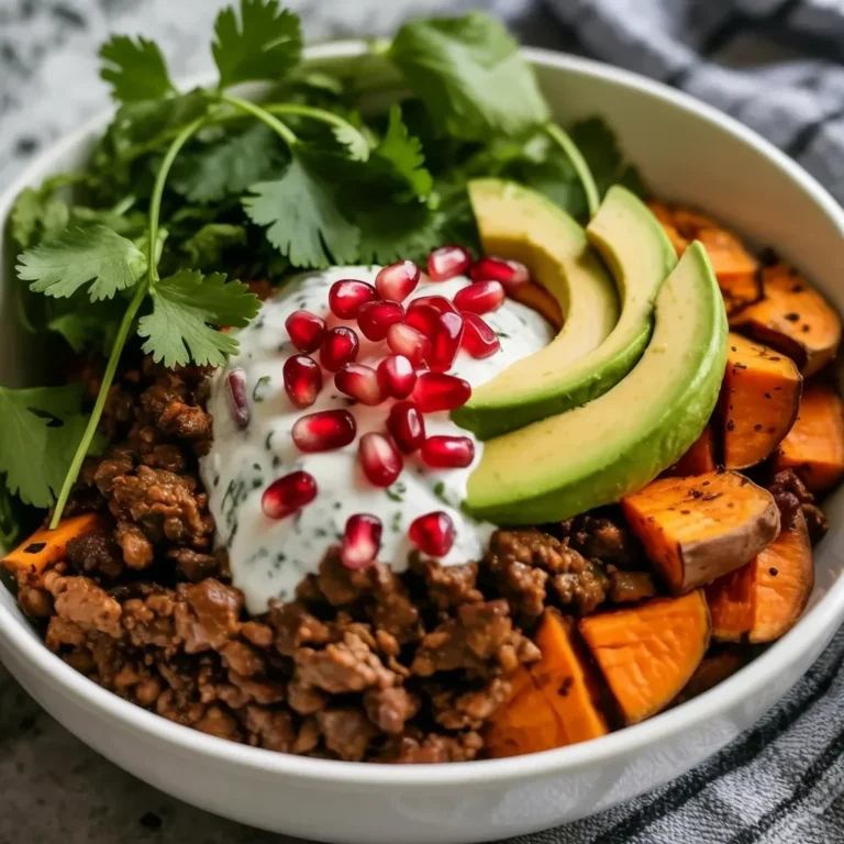 Ground Beef Sweet Potato Bowls: A Healthy, Flavorful Power Meal