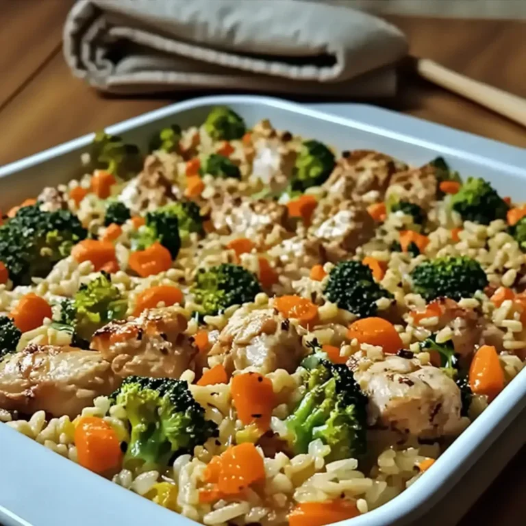 Healthy Chicken and Rice Casserole: A Wholesome Comfort Meal