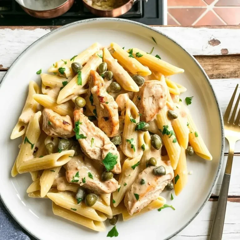 Chicken Piccata Pasta Recipe: A Creamy Lemon Delight