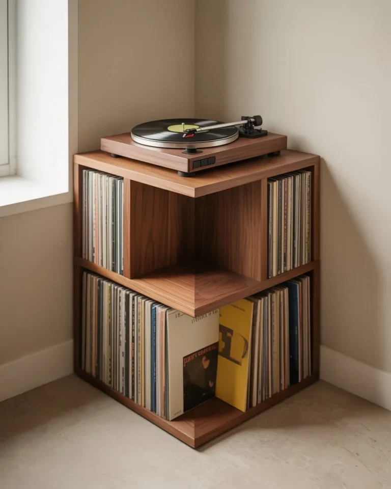 15 Stylish Record Player Table Setup Ideas for Your Home