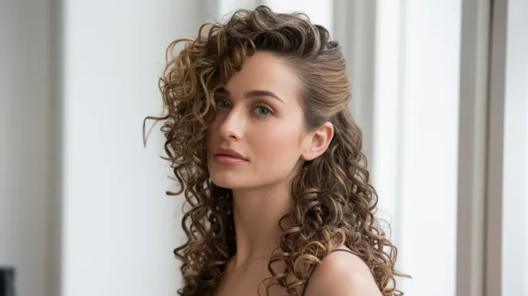 21 Stunning Half Up Half Down Curly Hair Styles for Every Occasion – Perfect for All Ages