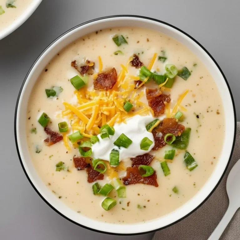 Easy Crockpot Potato Soup: Comfort in Every Bowl