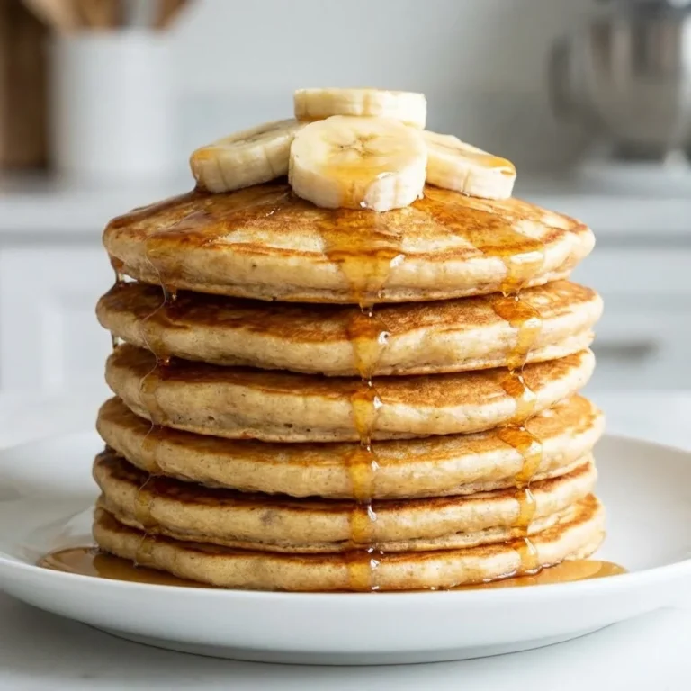 Banana Oat Pancakes (3 Ingredients) – The Easiest Healthy Breakfast You’ll Ever Make