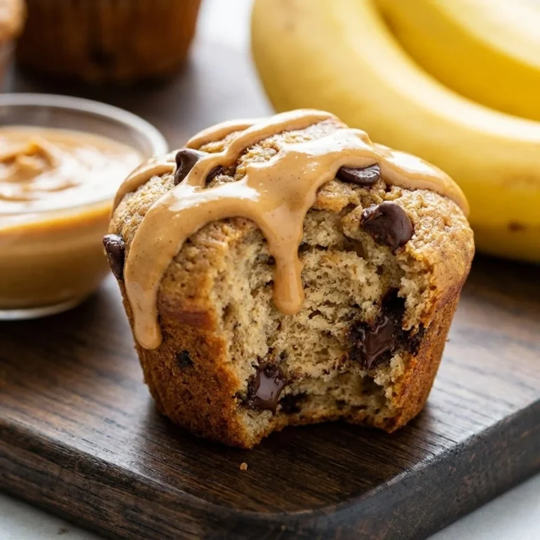 Peanut Butter Banana Muffins – The Soft, Bakery-Style Breakfast You Can Make at Home