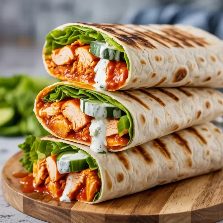 Easy Healthy Buffalo Chicken Wraps: A Delicious and Wholesome Meal You’ll Crave