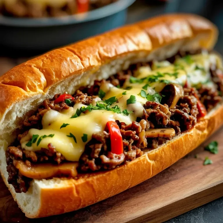 Ground Beef Philly Cheese Steak Recipes (Ultimate Guide to Easy, Cheesy, Budget-Friendly Sandwiches)