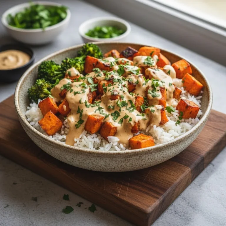 Healthy Chicken Sweet Potato Bowl — A Flavor-Packed Meal You’ll Make Again and Again