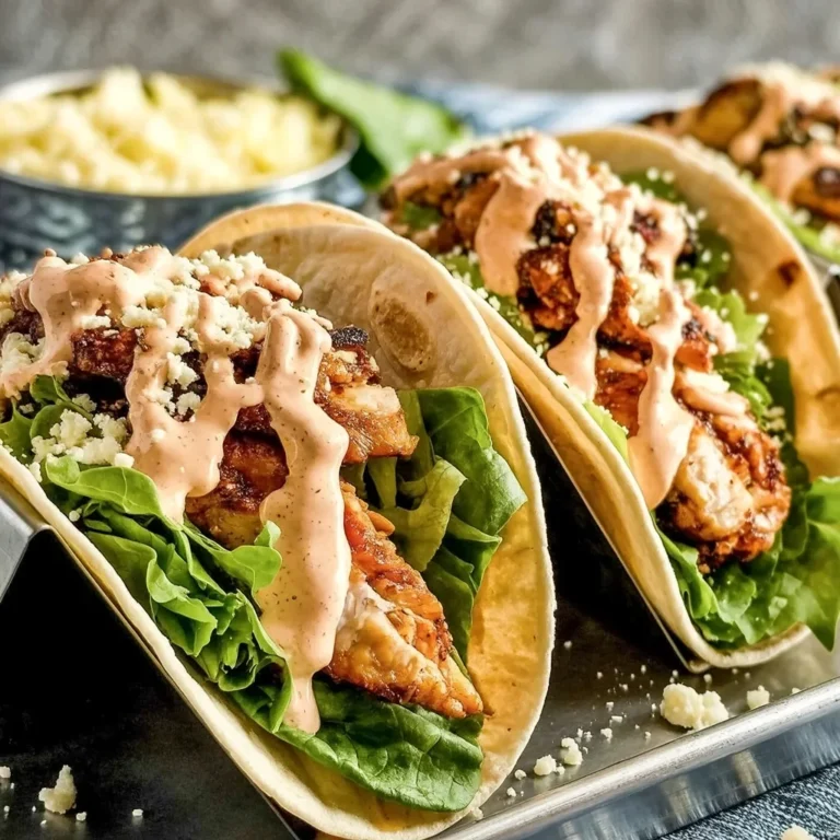 Healthy Chicken Caesar Smash Tacos: A Wholesome Take on a Classic Favorite