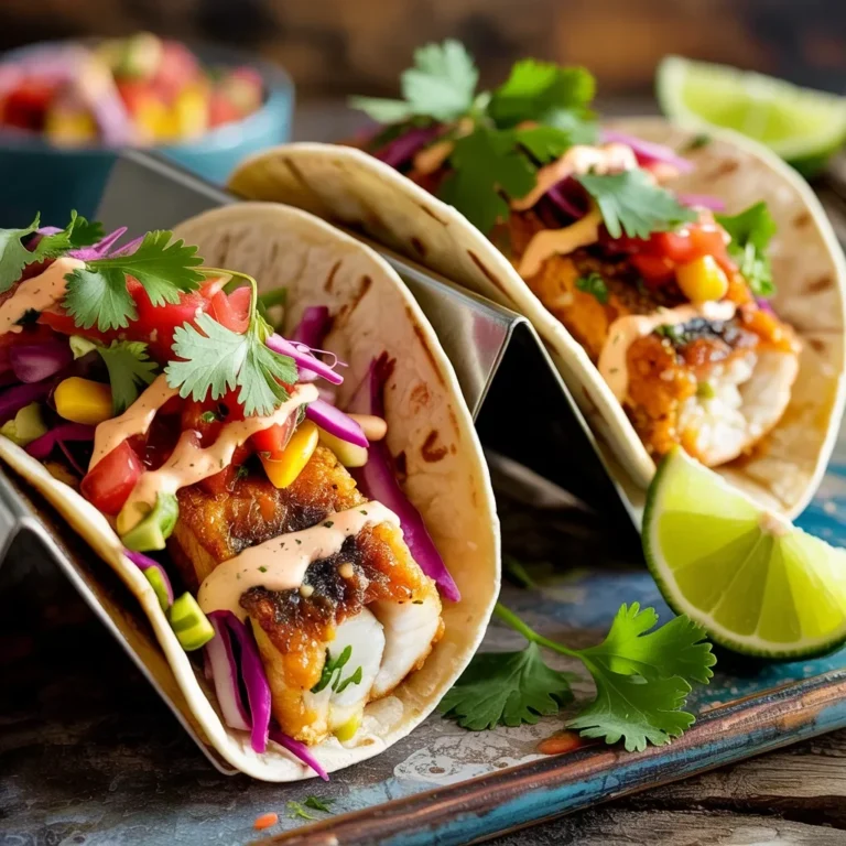 Fish Tacos Recipe for Dinner: A Fresh and Flavorful Feast