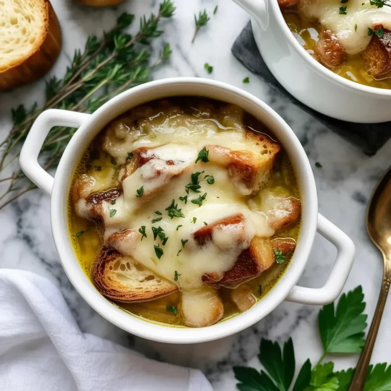 French Onion Soup Slow Cooker Overnight