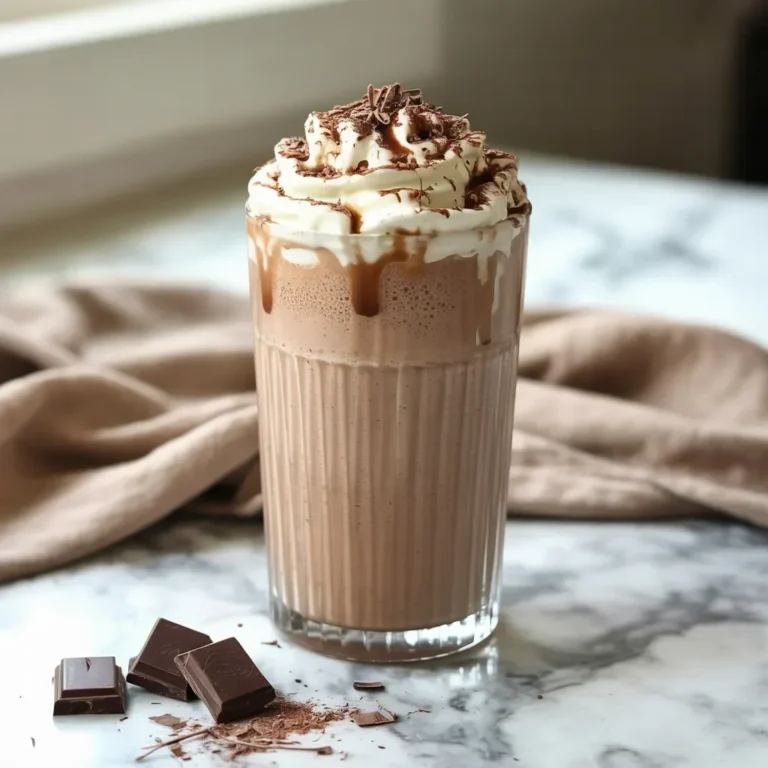 Chocolate Milkshake Recipe Easy (Creamy, Thick & Ready in 5 Minutes)