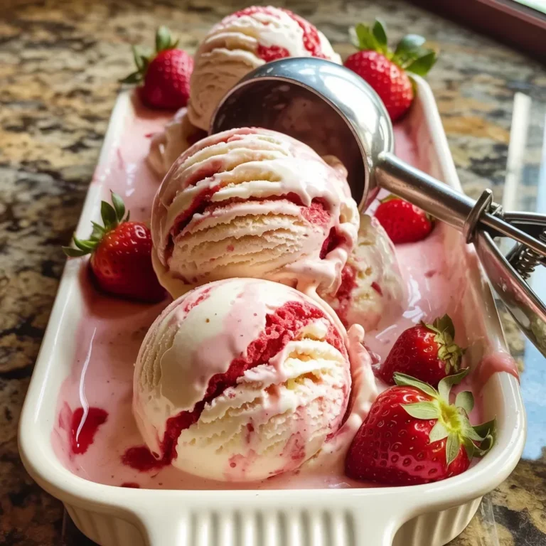 Strawberry Ice Cream Recipe Easy (Creamy, Homemade & Irresistible)