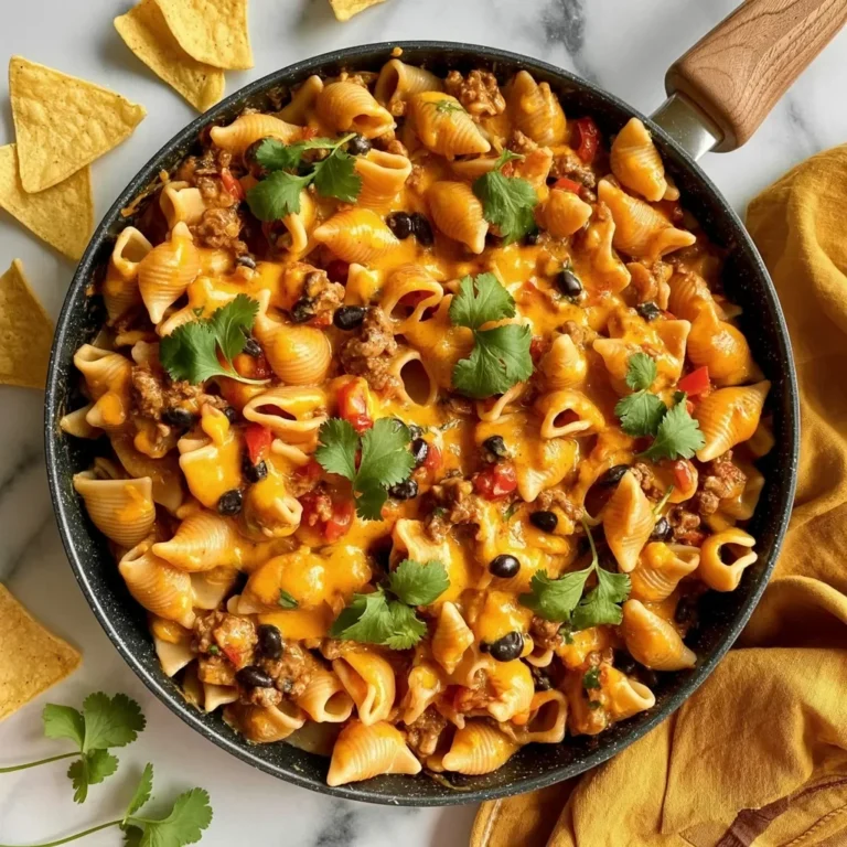 Cheesy Taco Pasta Recipe: A Delicious Twist on Taco Night