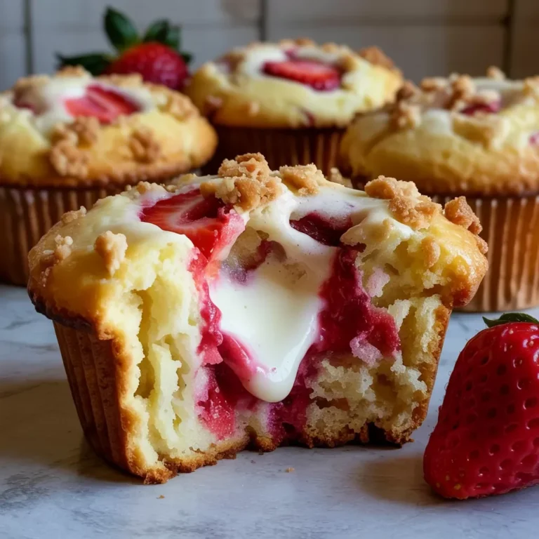 Easy Strawberry Cream Cheese Muffins Recipe: A Perfectly Balanced Delight for Every Occasion
