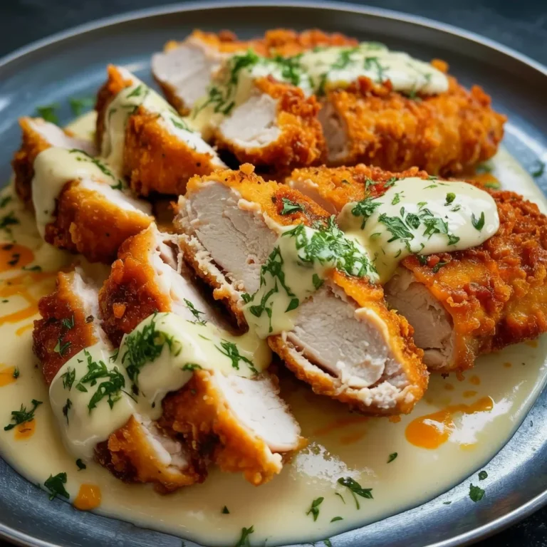 Creamy Garlic Parmesan Crispy Chicken Recipe: A Comforting, Delicious Classic