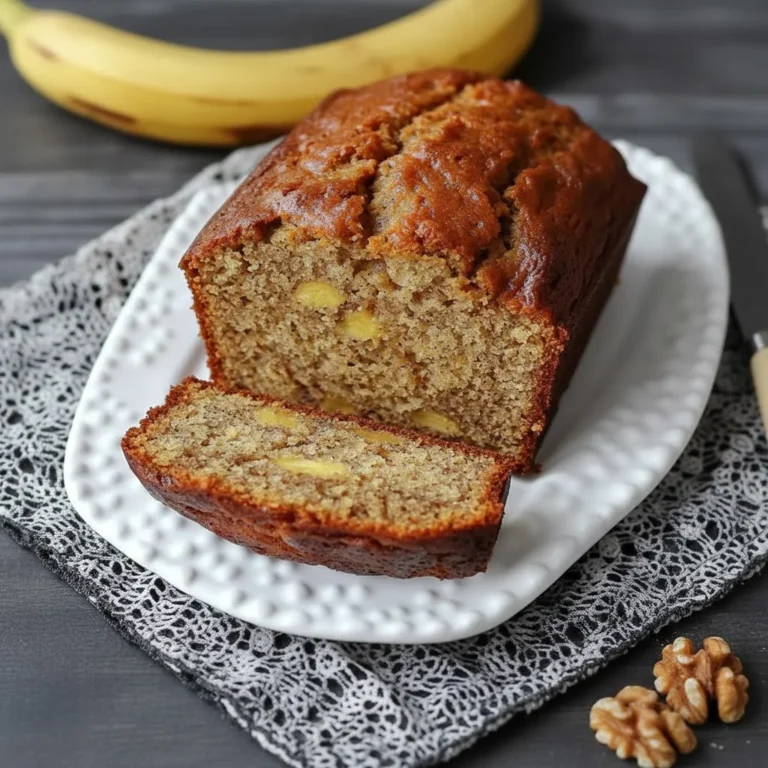 Best Banana Bread Recipe: Moist, Easy, and Perfectly Sweet