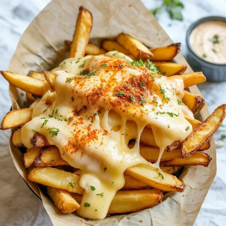 Easy and Healthy Loaded Fries Recipe with Cheese Sauce: The Ultimate Comfort Food