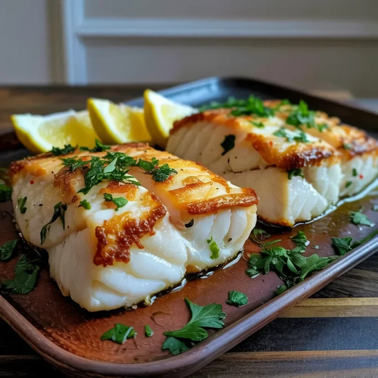 Cod Fish Recipe Baked (Crispy Herb Crust Dinner)