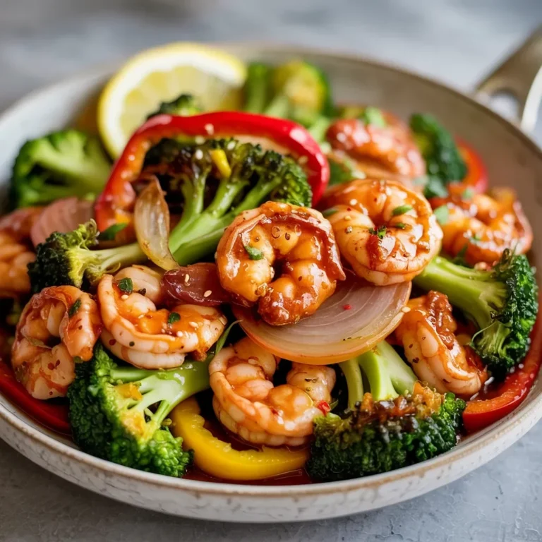 Shrimp and Broccoli Stir Fry Recipe