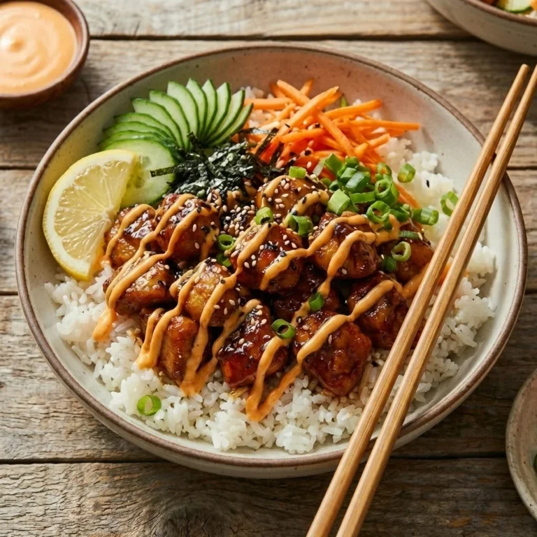 Sticky Honey Garlic Chicken Rice Bowls – Better Than Takeout in 30 Minutes