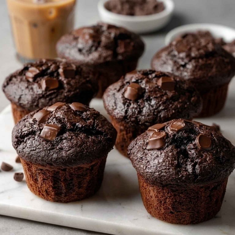 How to Make Double Chocolate Chocolate Chip Muffins That Are Soft, Moist, and Bakery Perfect