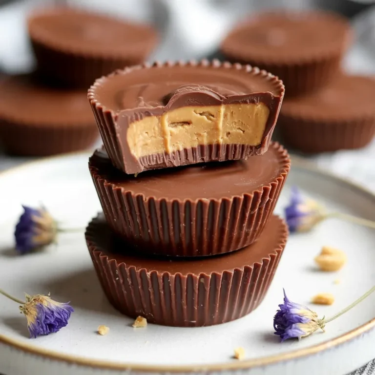Healthy Peanut Butter Cups Recipe