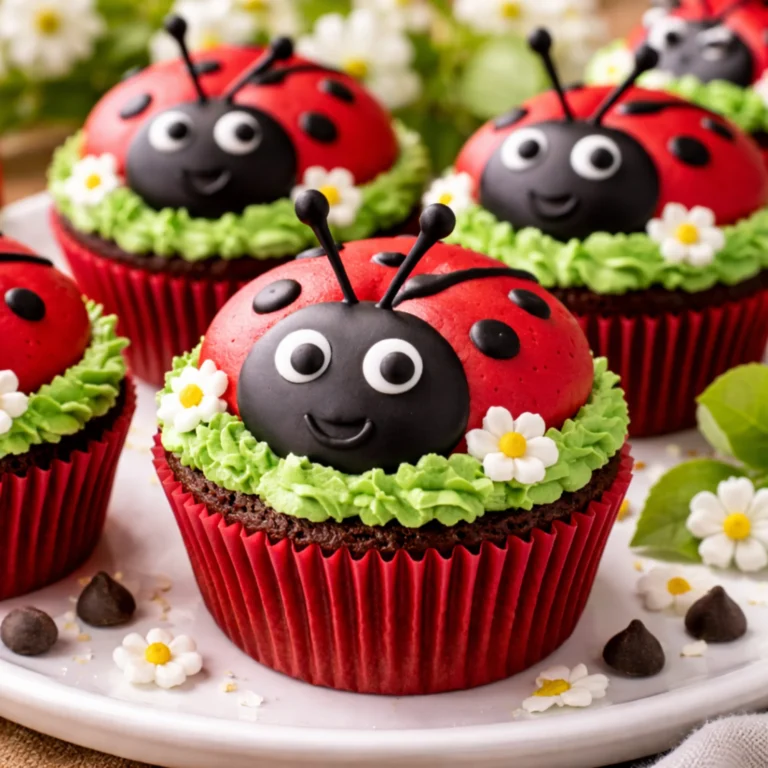 Ladybug Cupcakes Recipe