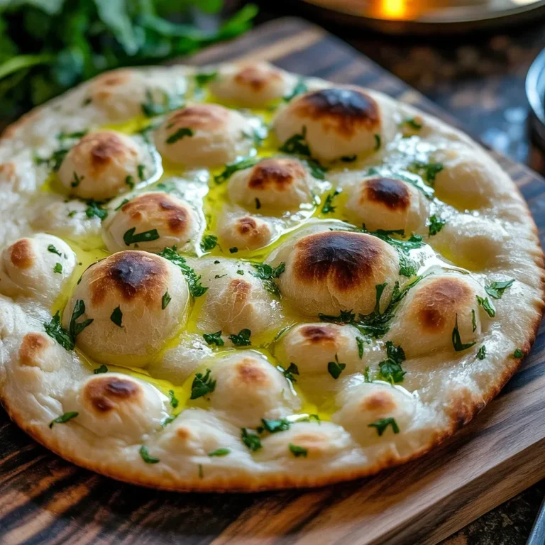 Easy Garlic Naan Bread Recipe